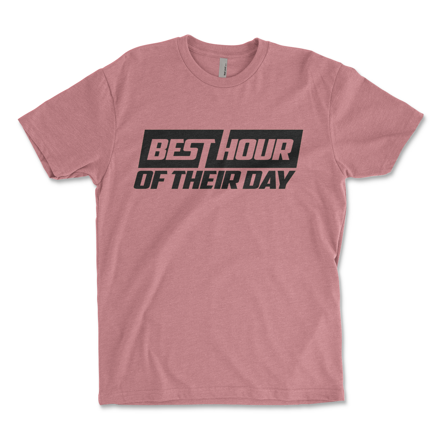 Best Hour Basic Black Logo Tee