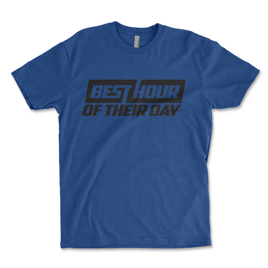 Best Hour Basic Black Logo Tee