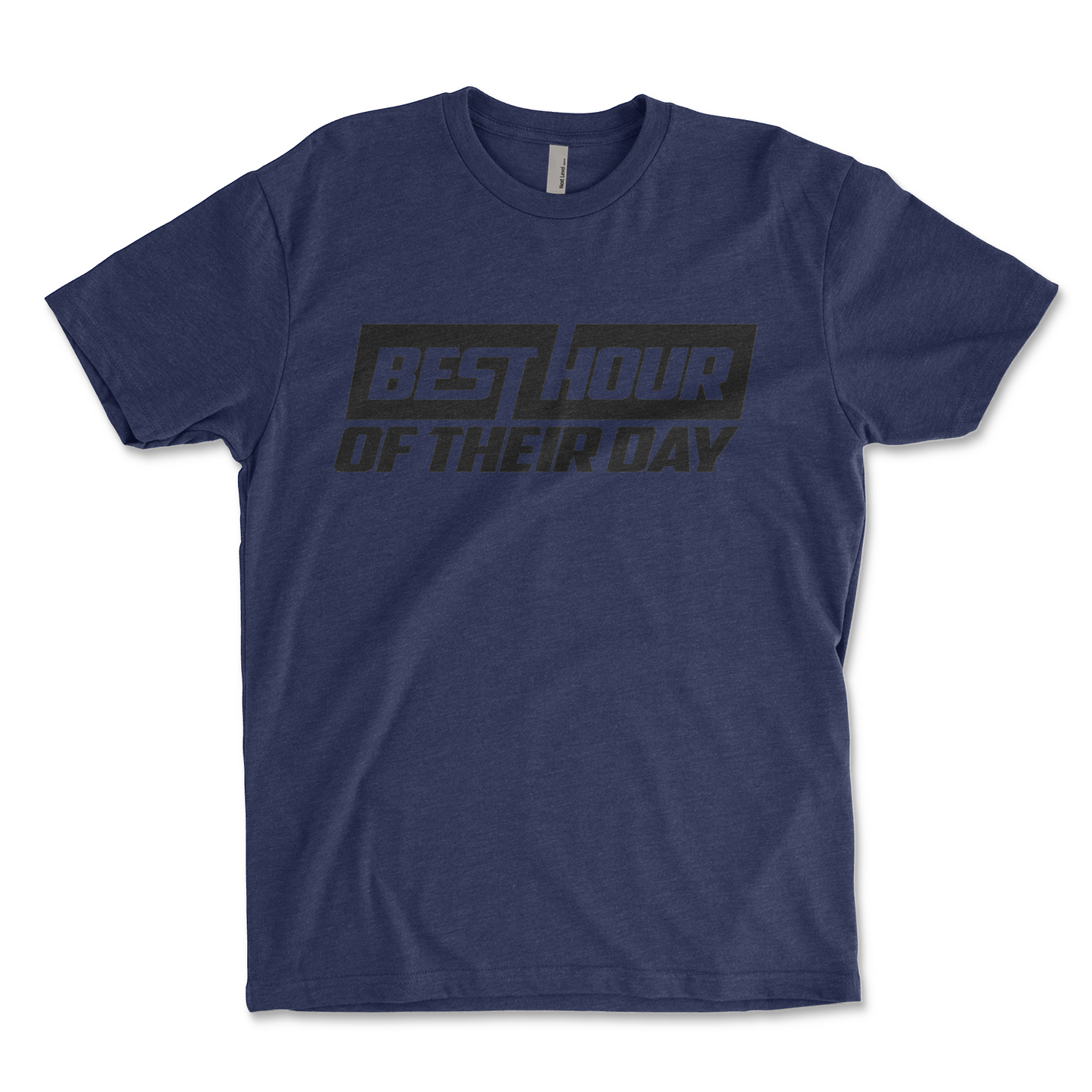Best Hour Basic Black Logo Tee