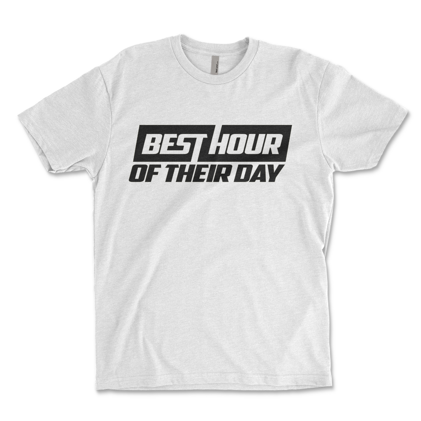 Best Hour Basic Black Logo Tee