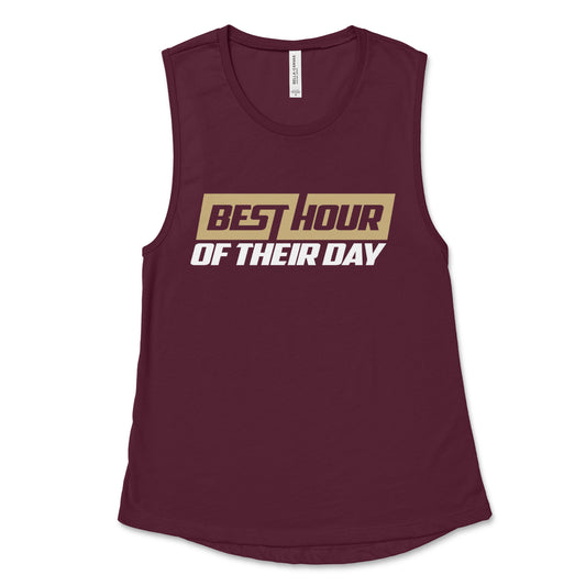 Best Hour Basic Standard Logo Muscle Tank