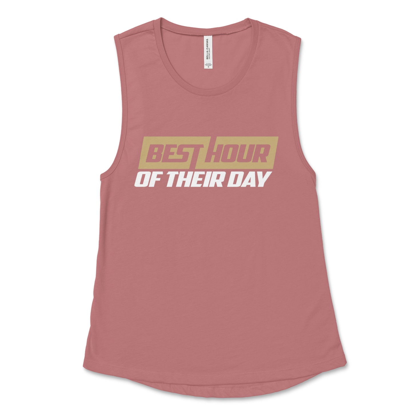 Best Hour Basic Standard Logo Muscle Tank