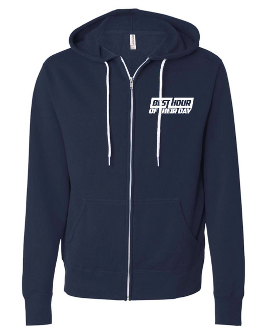 Best Hour Basic Lightweight Zip Jacket