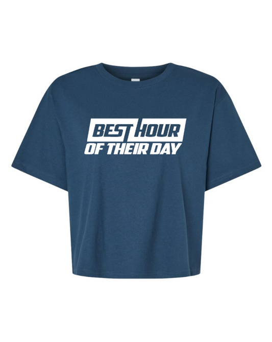 Best Hour Basic Boxy Crop Top