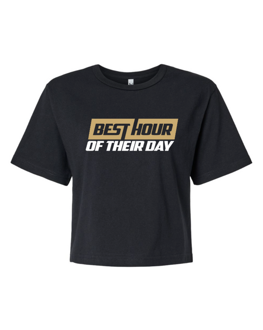 Best Hour Basic Boxy Crop Top