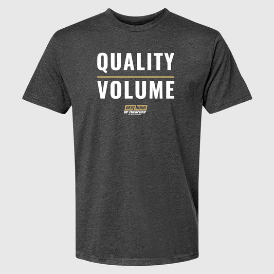 Quality Over Volume Basic Tee